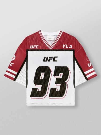 YOUNGLA oversized T-shirt UFC sports and fitness short-sleeved shirt