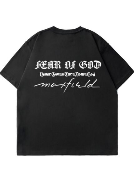 FOG ESSENTIALSZONE Sanskrit-printed loose-fitting casual shirt