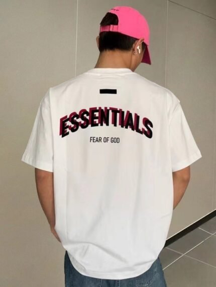 FOG Double-Layer Essentials Loose-Fitting Summer Stylish Short-Sleeved T-Shirt