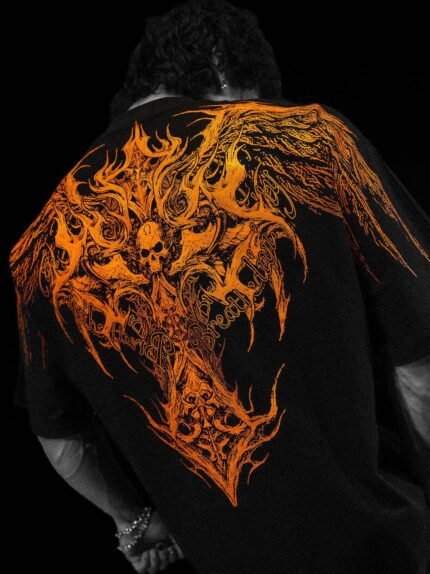 Breathedivinity New pure cotton loose T-shirt