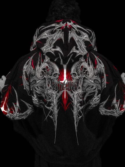 Breathedivinity Full-zip hooded sweatshirt