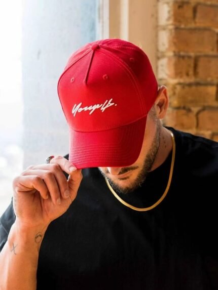 YOUNGLA Adjustable Embroidered Letter Cap