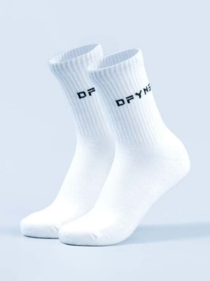 DFYNE Knitted Mid-Calf Cotton Stockings - 3 Pair Pack