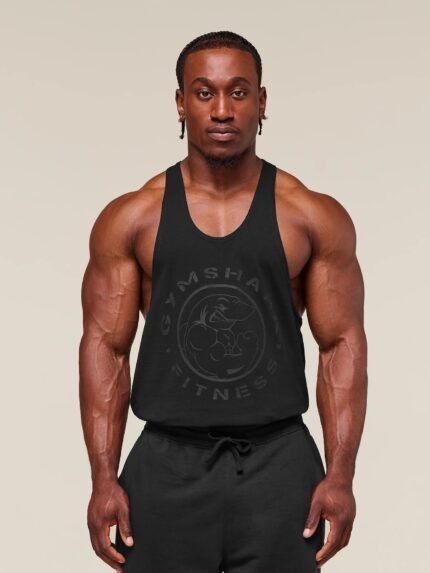 GYMSHARK Men's Sleeveless V-Neck Shirt